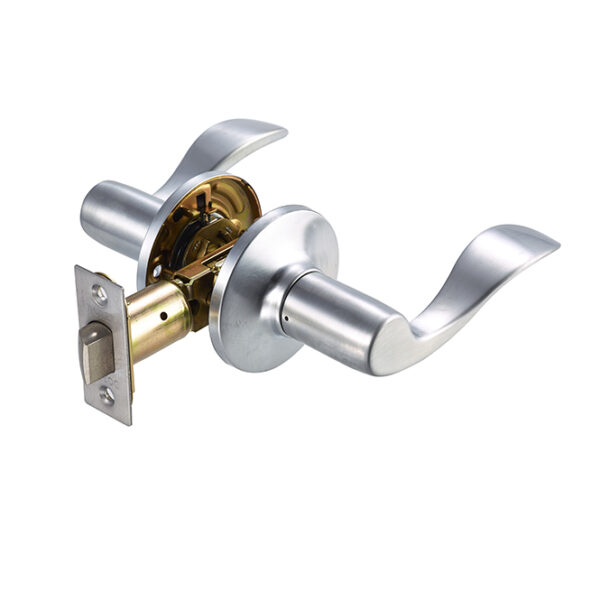 Dorex Athena Passage Lever – Satin Chrome