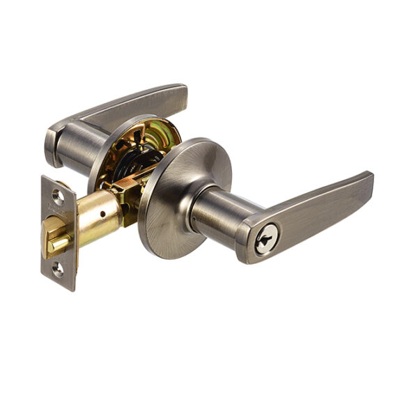 Dorex Manhattan Entry Lever – Antique Nickel