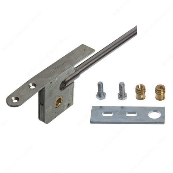 Richelieu Bar bolt lock, square/hexagonal socket, backset 42,5 mm (1-11/16 ")