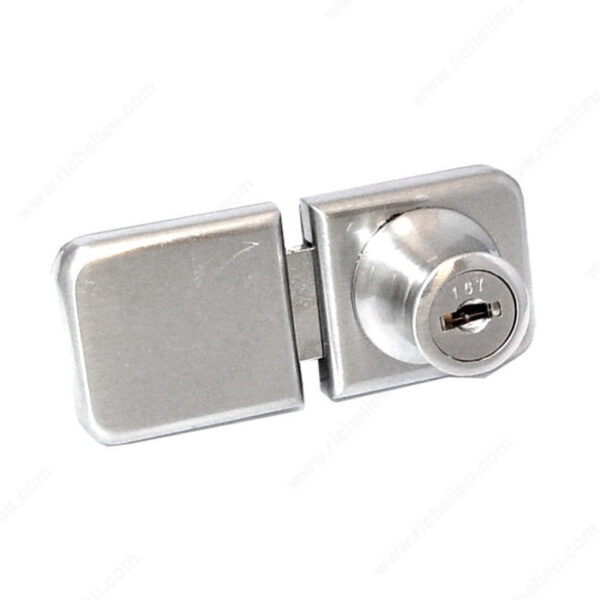 Richelieu UV Door Lock and Keeper for Double Doors