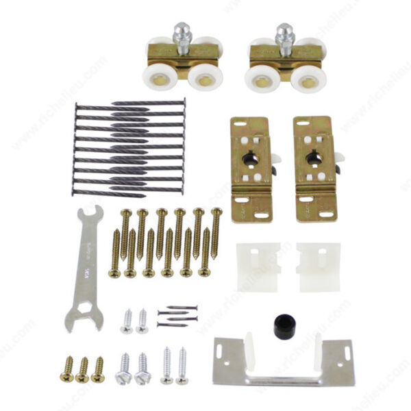 Richelieu Pocket Door Hardware Kit, Snap-In Mount