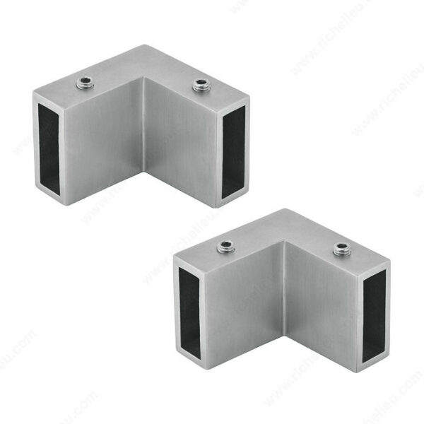 Richelieu 90° Corner Connector for Aqua 01 Sliding Door System - Image 2