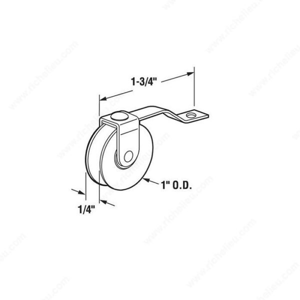 Richelieu Screen Spring Tension Roller - Image 2