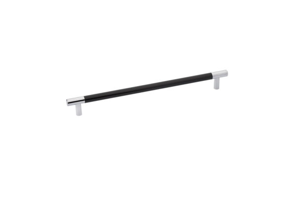 Emtek Bar Pull Carbon Fiber | Black - Silver - Image 3