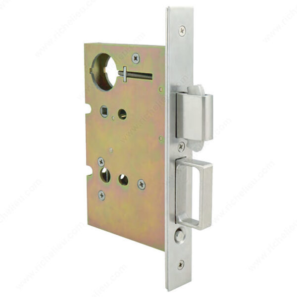 Richelieu INOX(TM) PD8000 Mortise Lock Set for Sliding Doors - Image 2