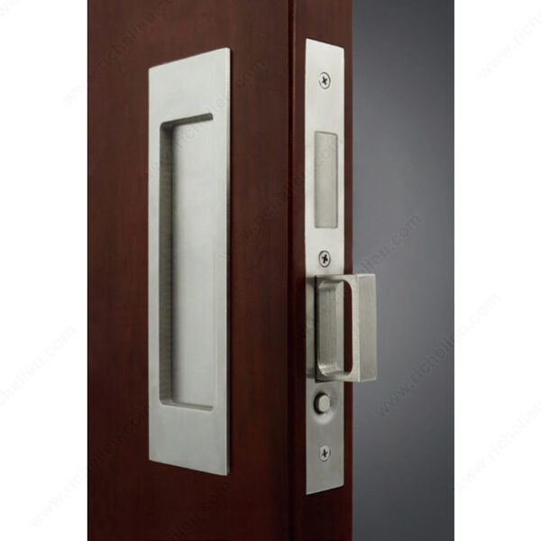 Richelieu INOX(TM) PD8000 Mortise Lock Set for Sliding Doors