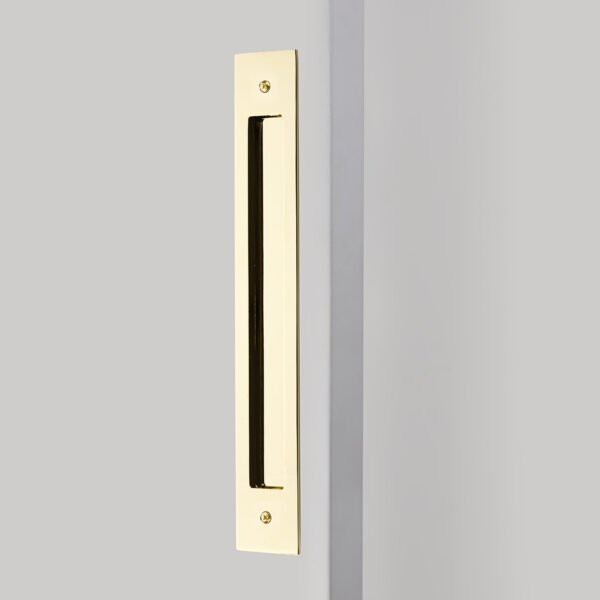 Emtek Modern Rectangular Flush Pull for 8" C-to-C Door Pull - Image 4