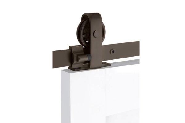 Emtek Classic Top Mount Hanger Barn Door Hardware - Image 2