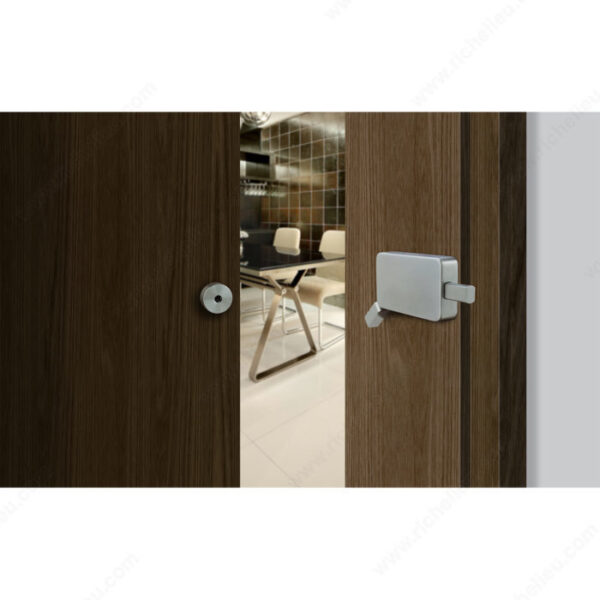 Richelieu INOX(TM) Privacy Lock for Sliding Barn Doors - BD1000 Series - Image 2