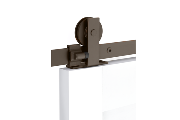 Emtek Modern Rectangular Top Mount Hanger - Image 2