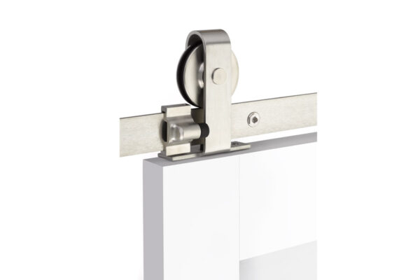 Emtek Classic SS Top Mount Hanger Barn Door Hardware