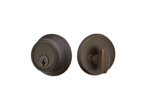 Regular Sandcast Bronze Deadbolt | Emtek