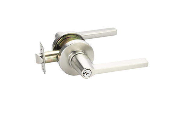 Emtek Helios Keyed Lever Modern Brass - Image 5