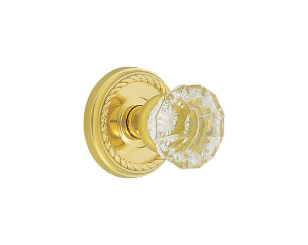 Emtek Astoria Clear Knob Designer Brass - Image 2