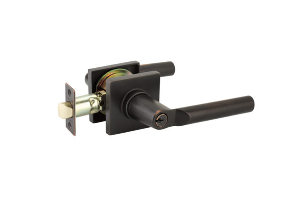 Emtek Hanover Keyed Lever Modern Brass