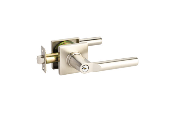 Emtek Hanover Keyed Lever Modern Brass - Image 2