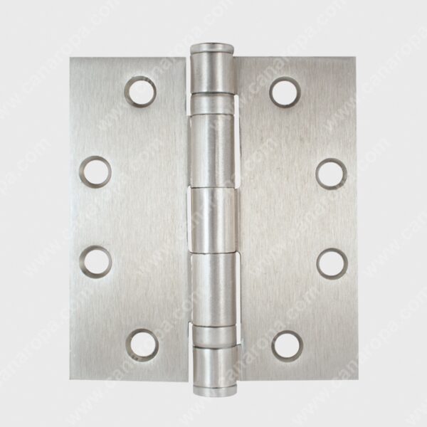 Dorex CB179 Satin Chrome Concealed Bearing Non-Removable Pin Hinges-4 1/2” X 4” (Set of 3)