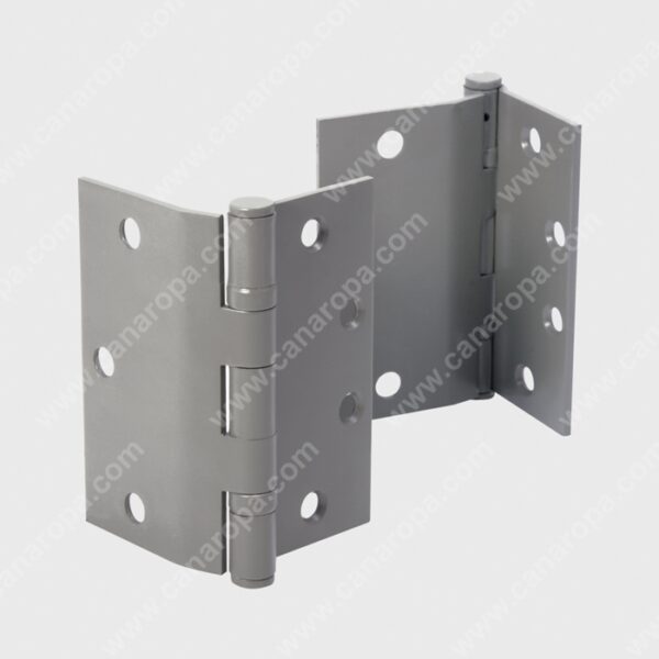 Dorex PRO B73 Half-Surface Hinges–Left Hand-Prime Coated-4 1/2”(Set of 3)