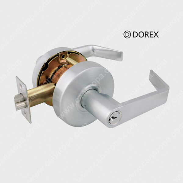 Dorex EM10 Medium Duty Satin Nickel Passage Lever