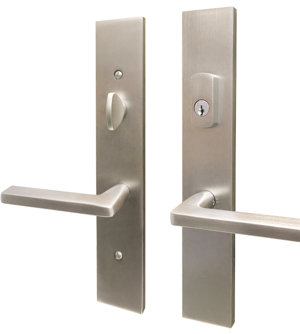 Ferco GU Roma Lever Handle Set - Active - 55mm - Tedee Smart Lock Compatible